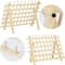 NEX™ Natural 60-Spool Wooden Sewing Thread Organizer Rack, 2ct.